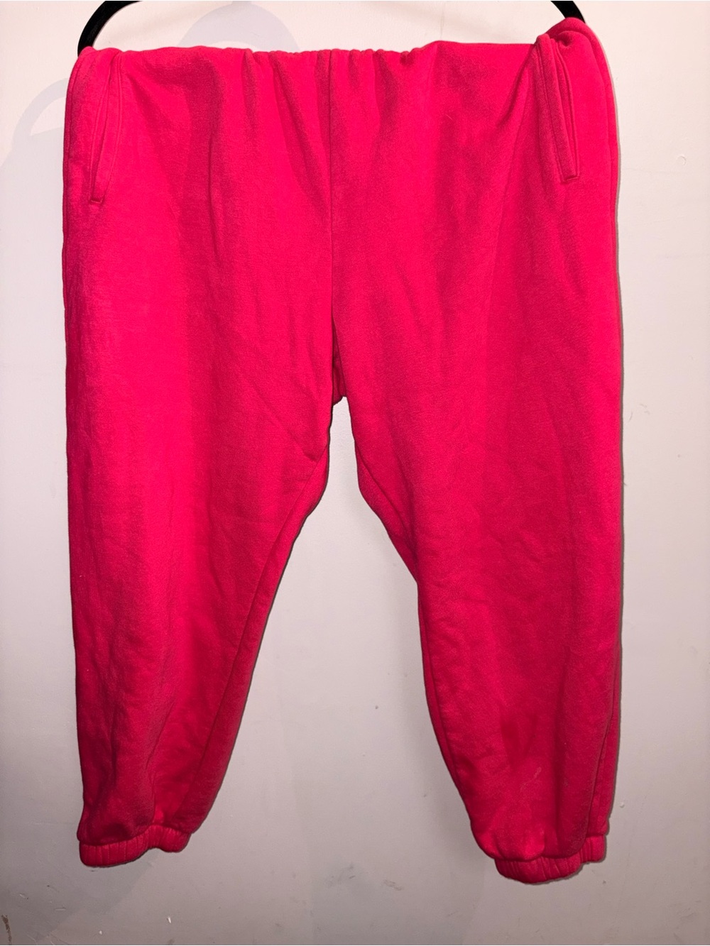 GAP Bright Hot Pink Fleece Joggers
